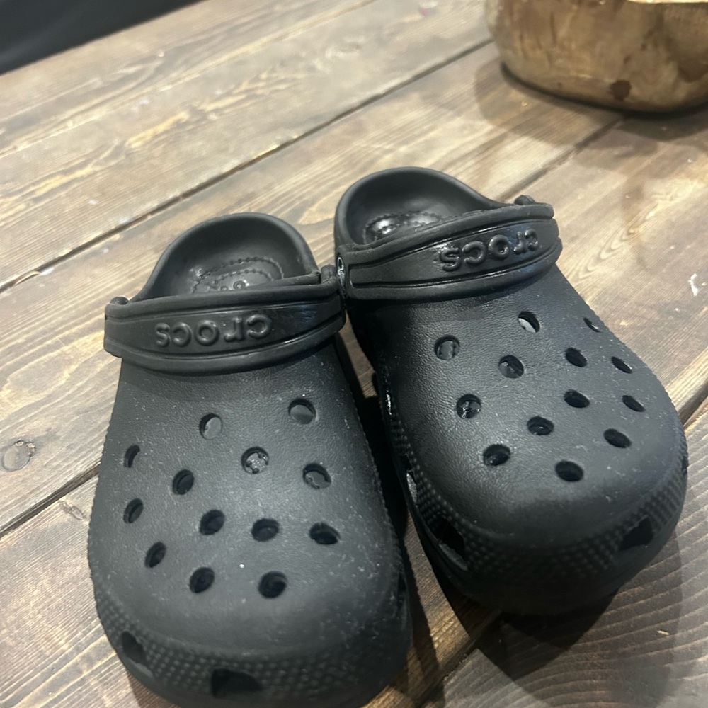 CROCS Kids Water Clog in Black
